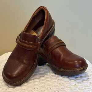 Born B*O*C Z48906 Slip On Shoes Brown Leather Size 7